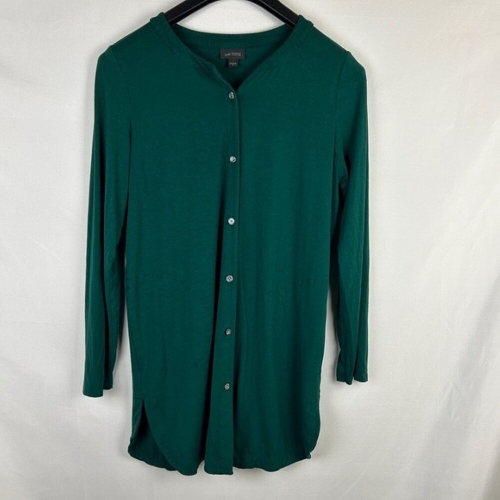 J.Jill wearever collection long sleeve shirt dress size M